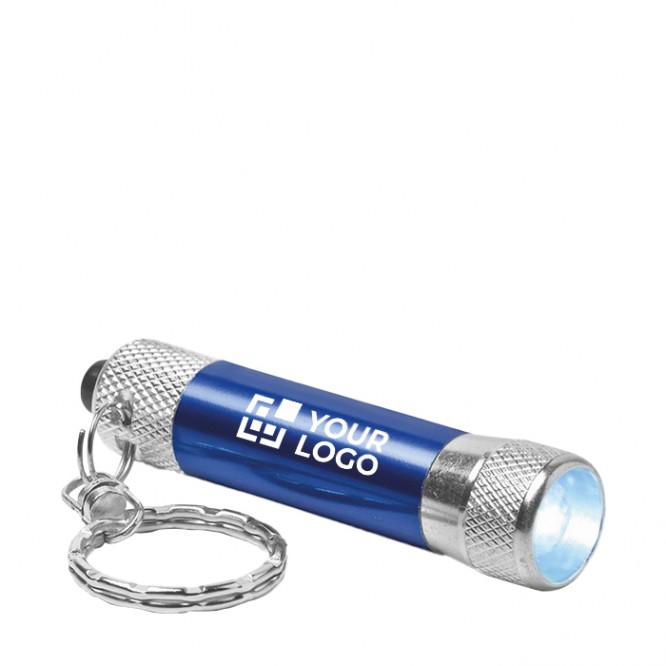 Logo personnalisé Mini lampe torche porte-clés LED lampe de poche