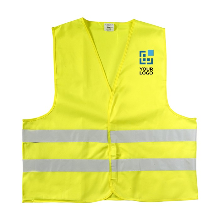 Gilet Fluo marquage 1 Couleur