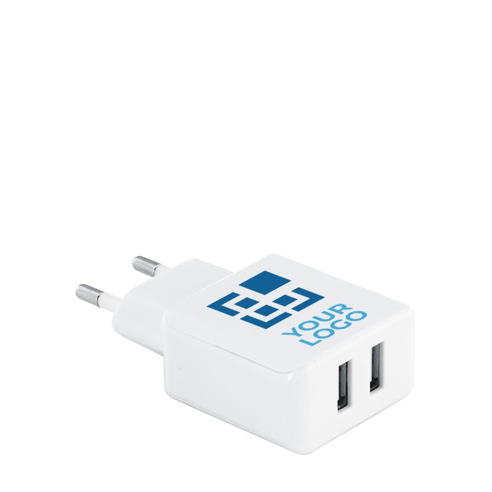 Prise personnalisée chargeur avec 2 ports USB