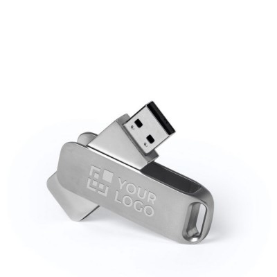 Clé USB 3.0 publicitaire E-Circle PREMIUM, Clés Métal Pas Cher