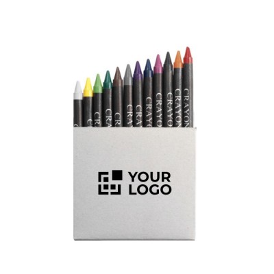 Coffret crayons-craie 12 couleurs - Mettez de la craie sur votre pa
