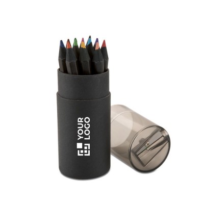 Petite boite crayon de couleur personnalisée - PubandGifts