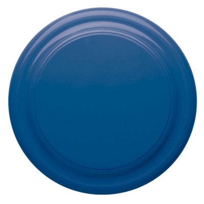 Frisbee en plastique avec design unicolore pour personnalisation