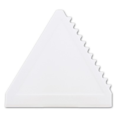 Grattoir à glace en plastique de forme triangulaire