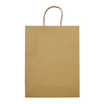 Grand sac en papier kraft coloré pour cadeau 120 g/m2