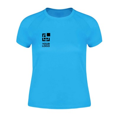 T-shirt technique femme 100% polyester respirant 135 g/m²