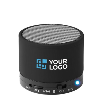 Enceinte Portable Bluetooth Ronde Kit Main Libre Ventouse