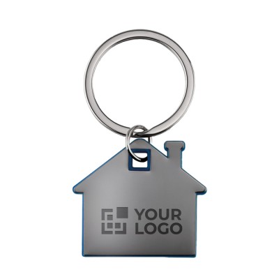 Porte-clés personnalisable rectangulaire et carré métal