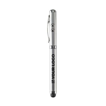 Stylo publicitaire avec pointeur laser et tactile couleur  noir