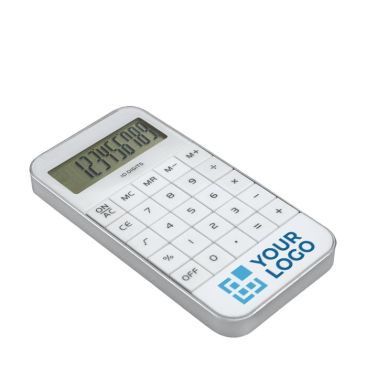 Calculatrice promotionnelle pour entreprises avec zone d'impression