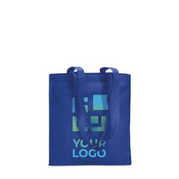 Tote bag personnalisé pas cher vue avec zone d'impression