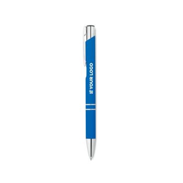 Stylo en métal personnalisé avec finition mate avec zone d'impression