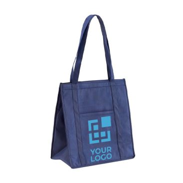 Sac de course publicitaire réfrigérant couleur bleu