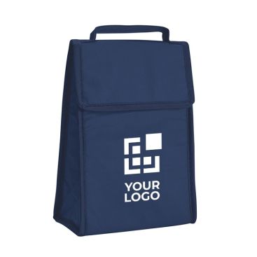 Sac isotherme pliable avec logo couleur bleu