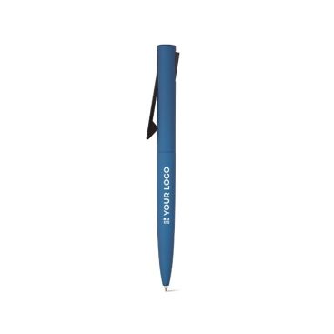 Délicat et original stylo publicitaire couleur bleu roi