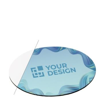 Tapis de souris rond en mousse avec base en mousse Publish Round