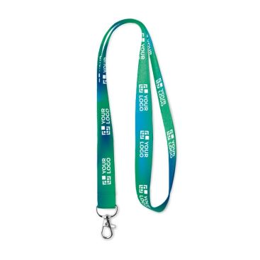 Lanyards pas cher en polyester pour impression en quadrichromie Sublim