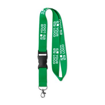 Lanyards personnalisés avec boucle détachable avec zone d'impression