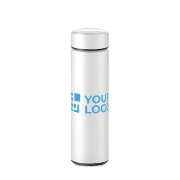 Thermos publicitaire avec infuseur de thé avec zone d'impression