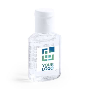 Flacon gel hydroalcoolique 15 ml avec distributeur personnalisé Pocket