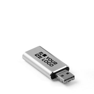 Clé USB publicitaire coulissante OTG avec zone d'impression