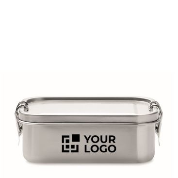 Lunch box en acier inox avec fermoirs anti-fuites 750ml Strong