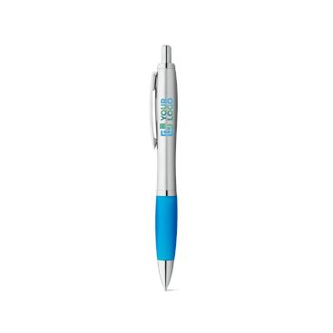 Stylo personnalisable intemporelle et coloré avec zone d'impression