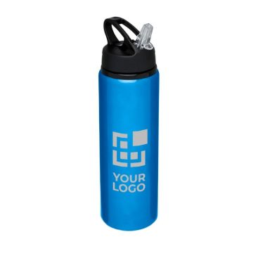 Bouteille aluminium personnalisable avec logo avec zone d'impression