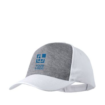 Casquette sérigraphiée tendance et originale couleur gris