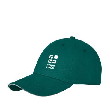 Casquette moderne et tendance pour marque vue avec zone d'impression