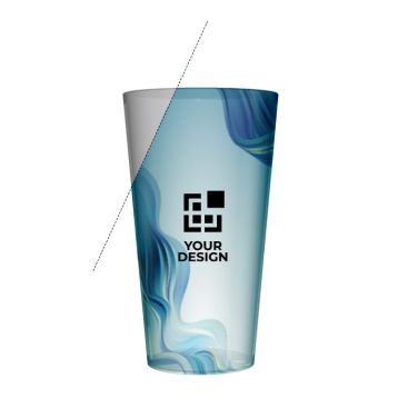 Ecocup personnalisé avec le logo avec zone d'impression