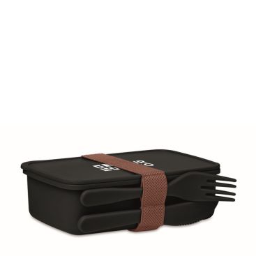 Lunch box personnalisable en verre et bambou 700 ml TakeAway Small