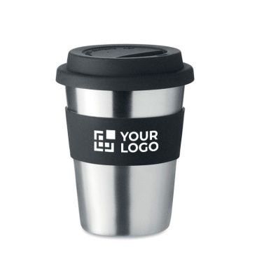 Mug take away personnalisé en acier inox