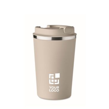 Mug isotherme inox personnalisable anti-fuite 350ml Elegant