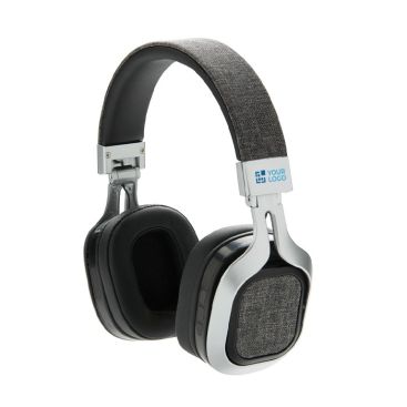 Casque audio pliable sans fil avec zone d'impression