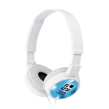 Casque audio publicitaire avec fil Sony avec zone d'impression