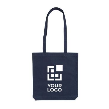 Tote bag publicitaire recyclé de 330g/m2 vue avec zone d'impression