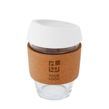 Mug take away personnalisé avec le logo