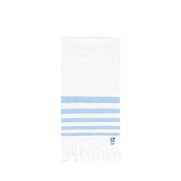 Paréo serviette bicolore en coton 180 g/m2