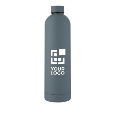 Bouteille thermos au design moderne avec zone d'impression