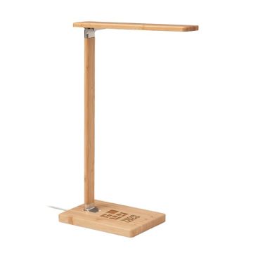 Lampe de table personnalisée avec chargeur avec zone d'impression