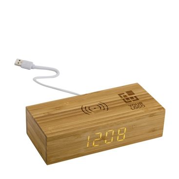 Chargeur à induction avec horloge