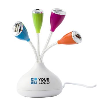 Hub USB personnalisable original de couleurs vives Funny