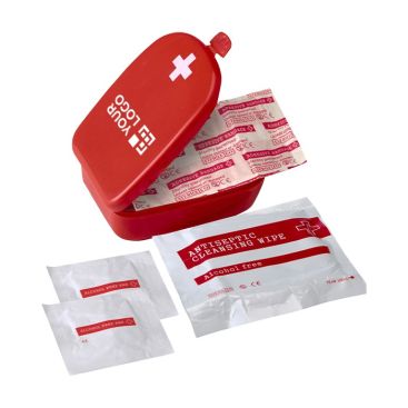 Trousse de secours personnalisable avec pansements, lingettes Urgency