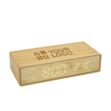 Horloge de bureau avec chargeur à induction