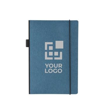 Carnet de notes avec marque-page certifié avec zone d'impression