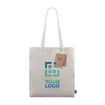 Tote bag issu du commerce équitable 180gr avec zone d'impression