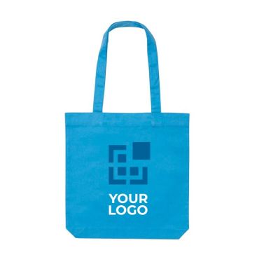 Tote bag en toile recyclée de 285 gr/m2 avec zone d'impression