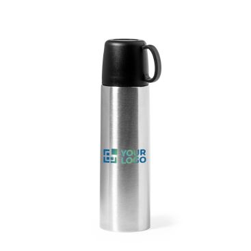 Thermos inox avec couvercle 500ml et fonction gobelet 130 ml