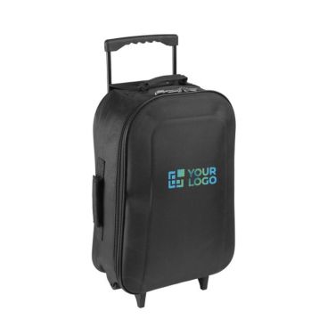 Valise trolley à roues pliable en polyester 600D et multipoignées